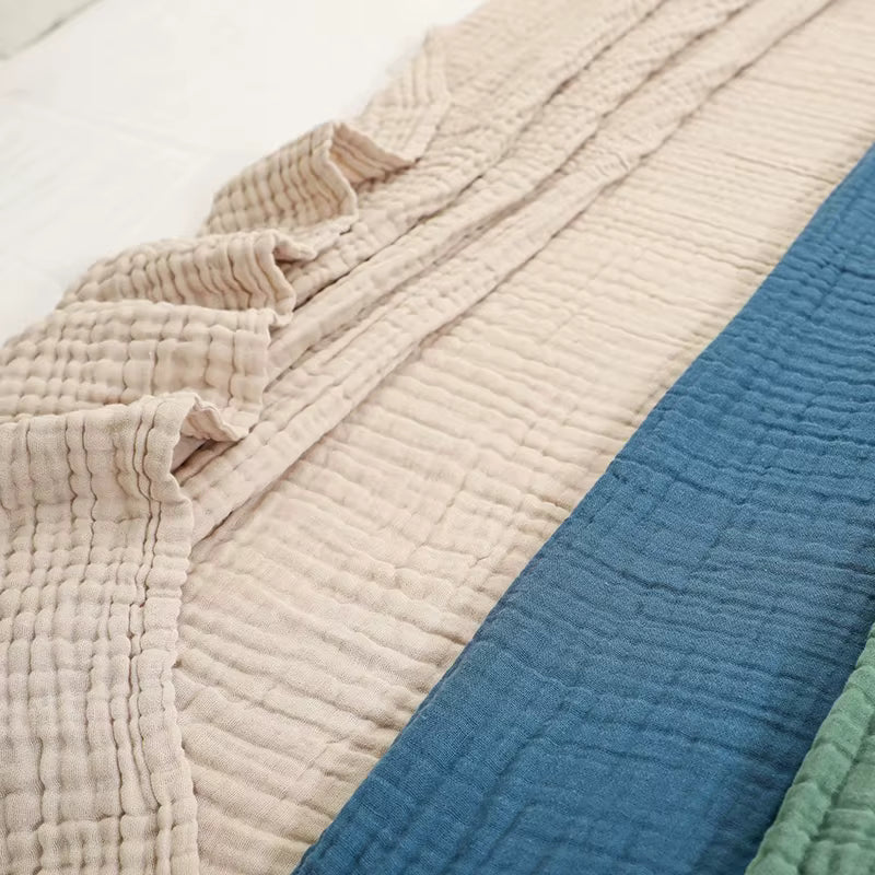 100% Natural Cotton Blanket