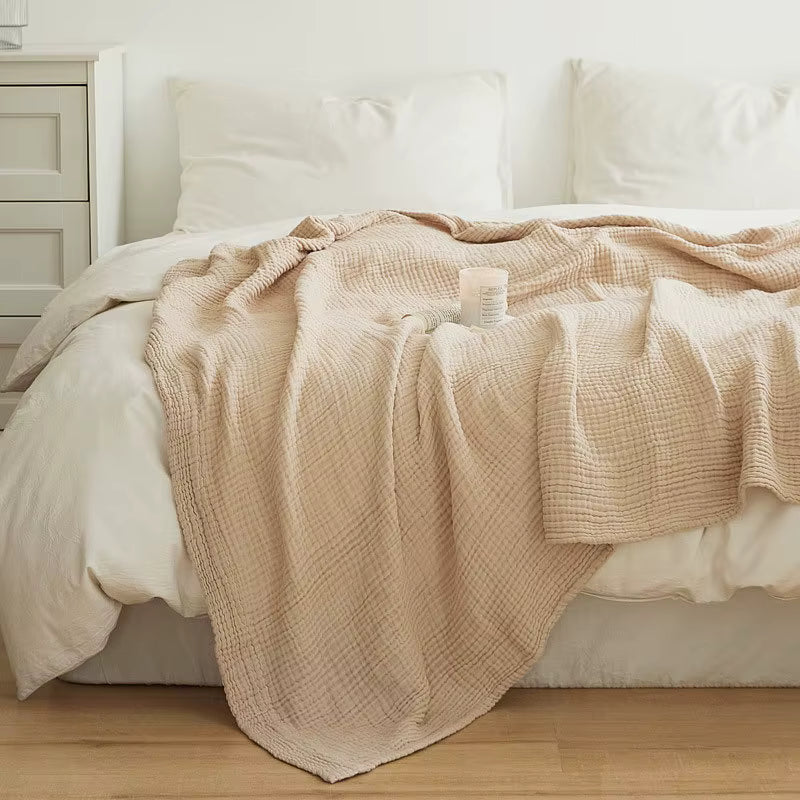 100% Natural Cotton Blanket